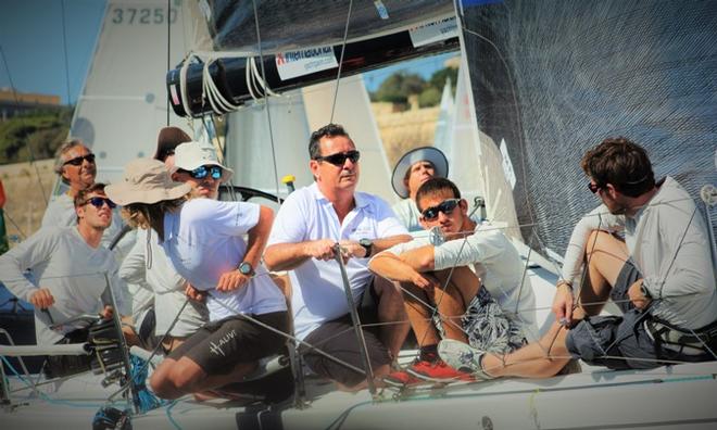 Day 2 – Artie  Crew - Rolex Middle Sea Race © Adele Muscat